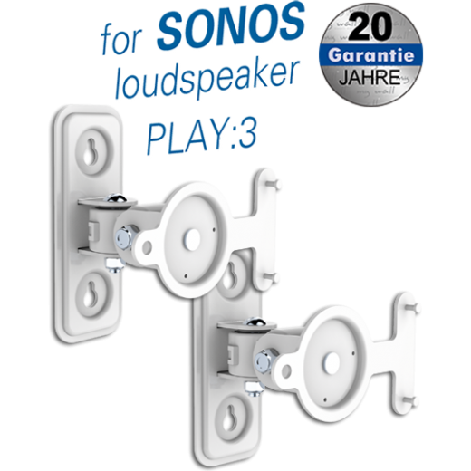 HS13W Wandhalter für SONOS Lautsprecher für SONOS Lautsprecher PLAY: 3,  Belastung 2,6 kg,