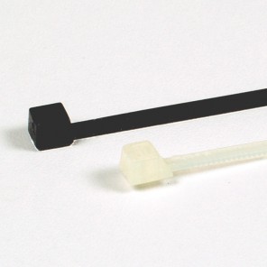 ASCI E 1 S - Witterungsbeständige Kabelbinder 100 mm x 2,5 mm 100 Stück schwarz